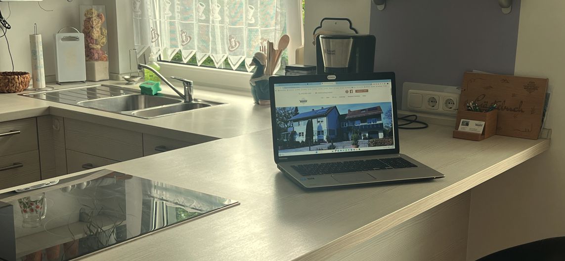 Komfortabel arbeiten für Geschäftsreisende nahe Bayreuth der Ferienwohnung Monika