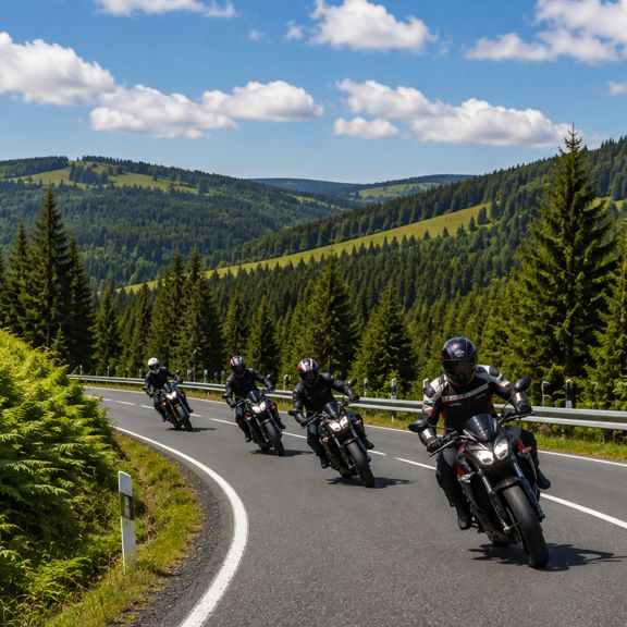 Motorrad Urlaub im Fichtelgebirge bei Bayreuth
